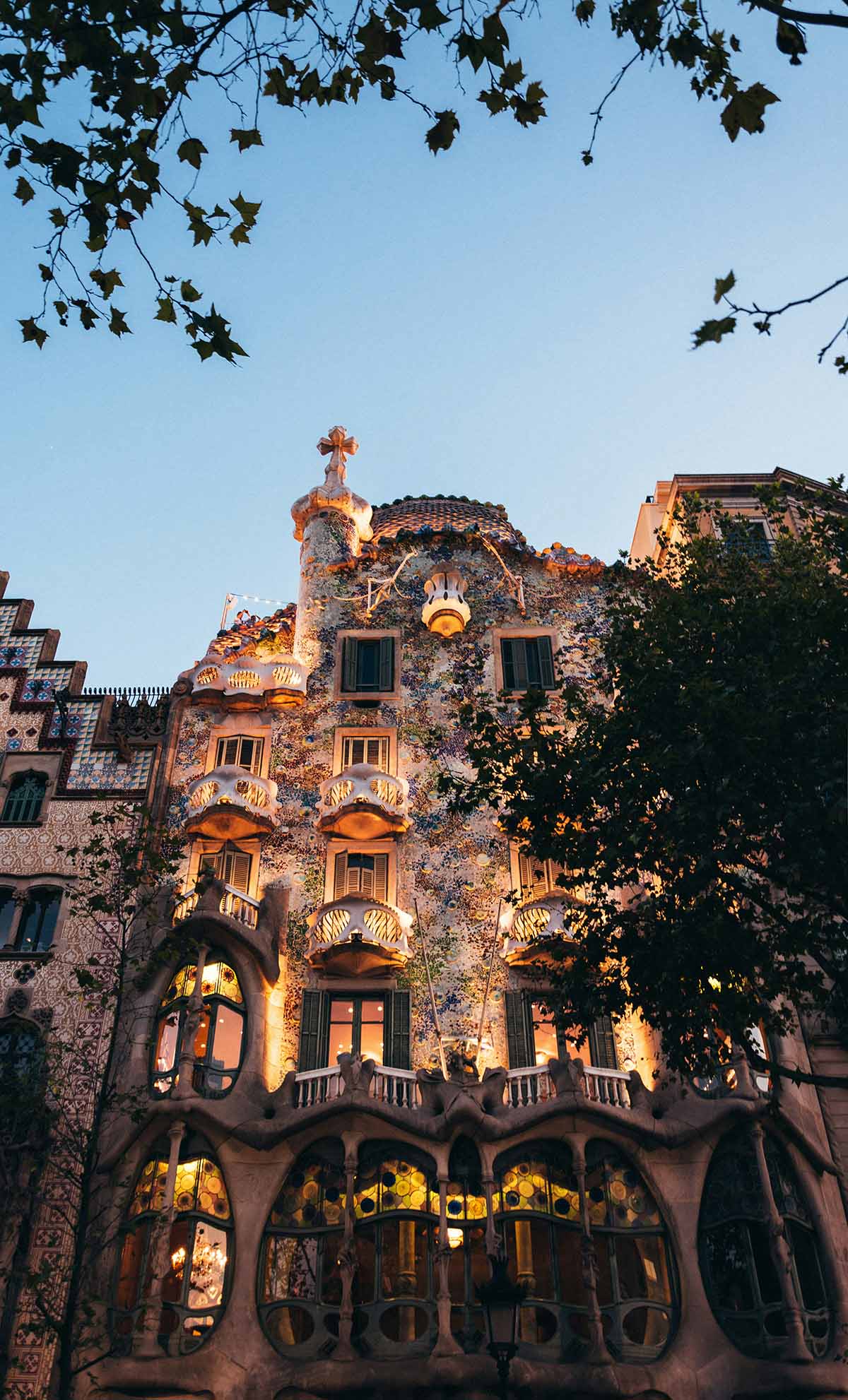 Casa Batlló façade close-up